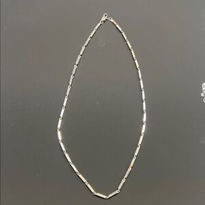 Sleek Silver Necklace for Women